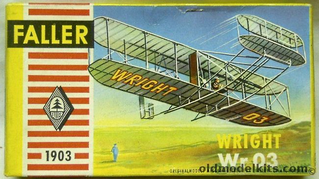 Faller 1/100 Wright Flyer WR03, 1903 plastic model kit